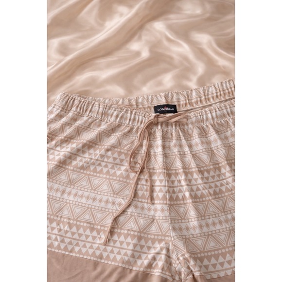 Cosabella Pajama Set 1X NWT Soft Modal Lounge Set Button Up Top & Shorts Luxury - Picture 12 of 13